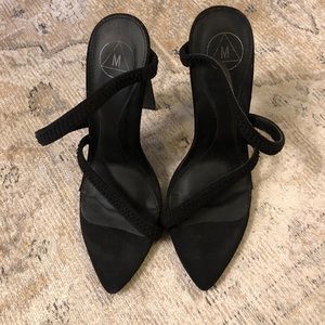 Missguided pointed toe heeled sandals